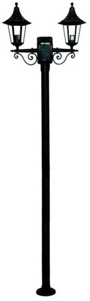 Φωτιστικό Δαπέδου 23-0011 227x59,5x20,5cm IP44 Black Heronia