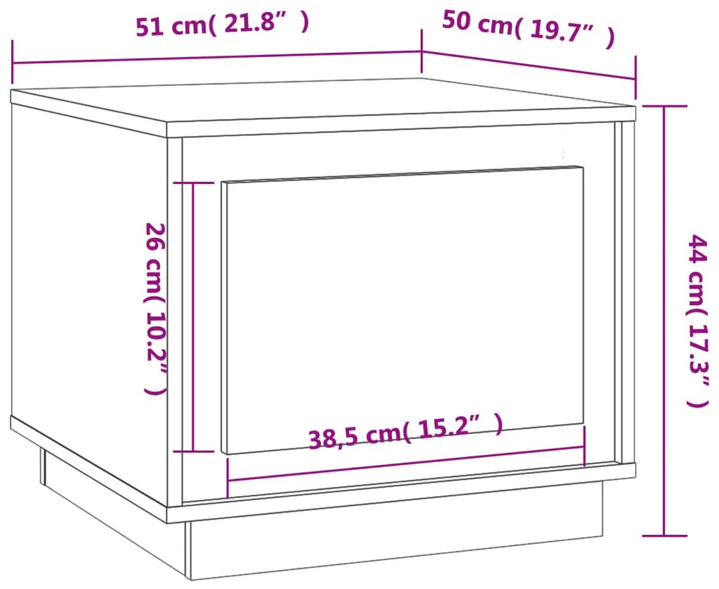 ΤΡΑΠΕΖΑΚΙ ΣΑΛΟΝΙΟΥ ΚΑΠΝΙΣΤΗ ΔΡΥΣ 51X50X44 ΕΚ. ΕΠΕΞΕΡΓΑΣΜ. ΞΥΛΟ 819873