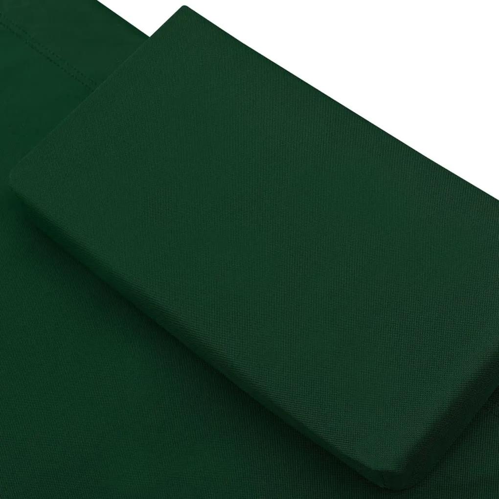 Ξαπλώστρα - Κρεβάτι Πράσινη με Σκίαστρο και Μαξιλάρι - Πράσινο