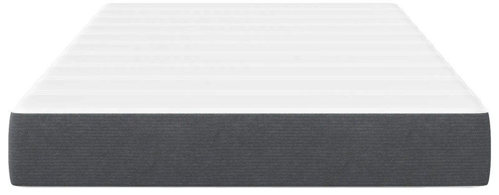 vidaXL Στρώμα με Ελατήρια Pocket Σκούρο Γκρι Μεσαίο 120x200x20 εκ Υφασμά