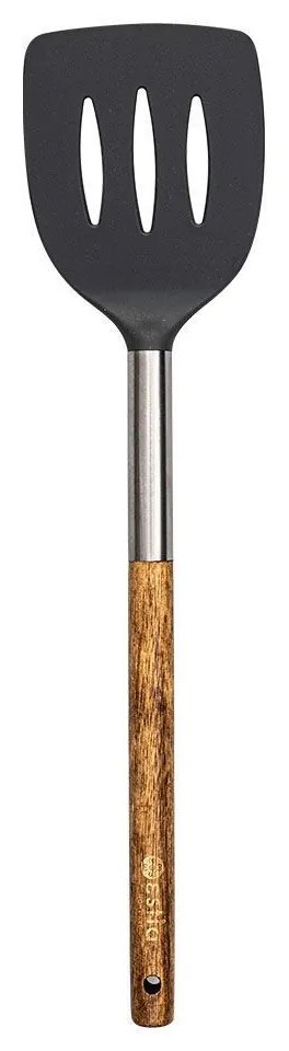 ESTIA ΣΠΑΤΟΥΛΑ ΤΡΥΠΗΤΗ STONE PBT 35cm ΜΕ ΞΥΛΙΝΗ ΛΑΒΗ