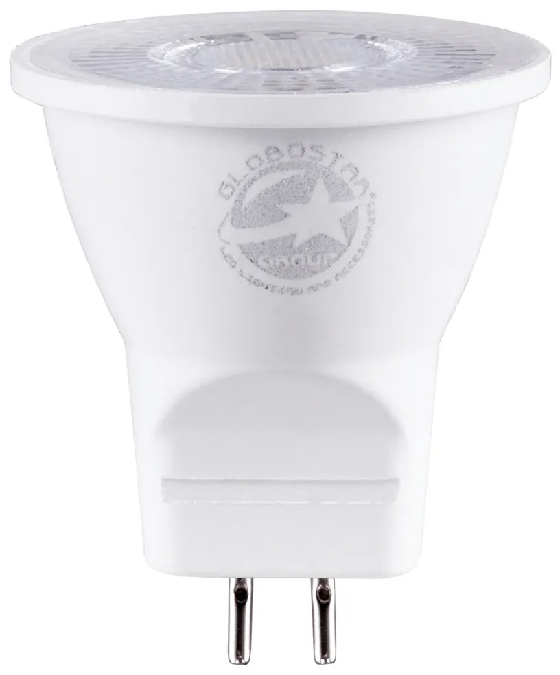 GloboStar 60110 Σποτ LED GU5.3 MR11 3W 300lm 38° DC 12-24V IP20 Φ3.5 x Υ3.5cm Θερμό Λευκό 2700K - 3 Years Warranty - 60110