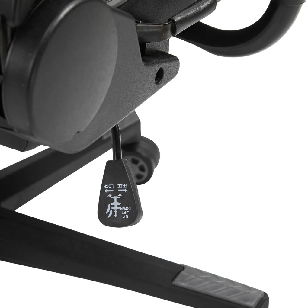 Vinsetto Εργονομική Καρέκλα Γραφείου, Καρέκλα Gaming, Περιστρεφόμενη Καρέκλα, Τεχνητό Δέρμα, Αφρός, Μαύρο, 67,5 x 74 x 126-136 cm