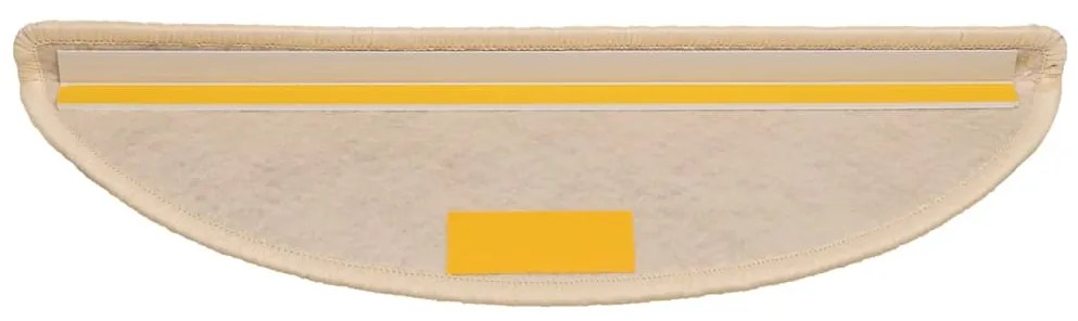 vidaXL Πατάκια Σκάλας Αυτοκόλλητα 30 τεμ. Όψη Σιζάλ Berber 56x17x3 εκ.