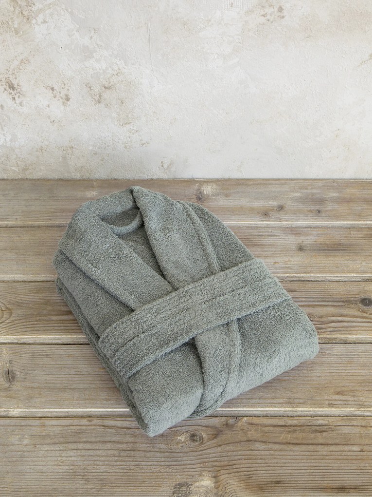 Μπουρνούζι Asana - XXL - Rock Green - Nima Home