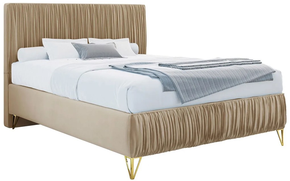 Επενδυμένο κρεβάτι Mars-Ekrou-120 x 200