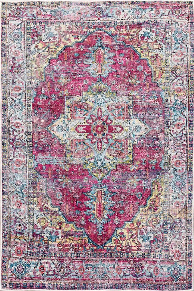 Χαλί WOOSONIL114 Fuchsia-Multi Conceptum Hypnose 160X230cm