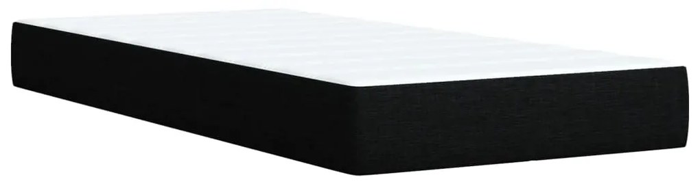 ΚΡΕΒΑΤΙ BOXSPRING ΜΕ ΣΤΡΩΜΑ ΜΑΥΡΟ 90X190 ΕΚ.ΥΦΑΣΜΑΤΙΝΟ 3294206