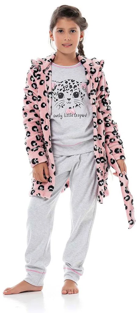 Ρόμπα Fleece Παιδική Mara-M 511-13 Ροζ No8