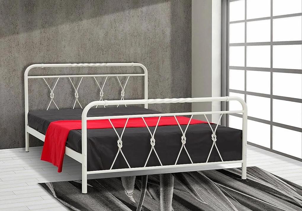 Κρεβάτι ΡΟΜΒΑΚΙ1 για στρώμα 110χ190 ημίδιπλο με επιλογή χρώματος