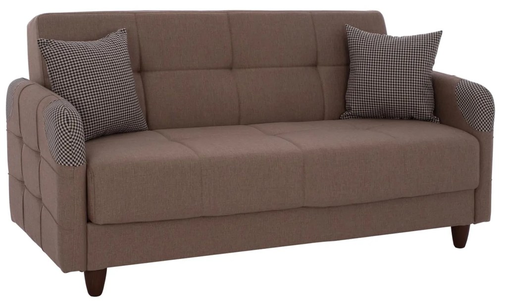 Καναπές - Κρεβάτι Sanna 2θέσιος Μπέζ 140x82x86 εκ. 140x82x86 εκ.