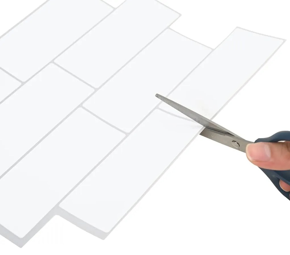 vidaXL Πλακάκι Subway 20 pcs Λευκό Γκρι 29 x 21 εκ