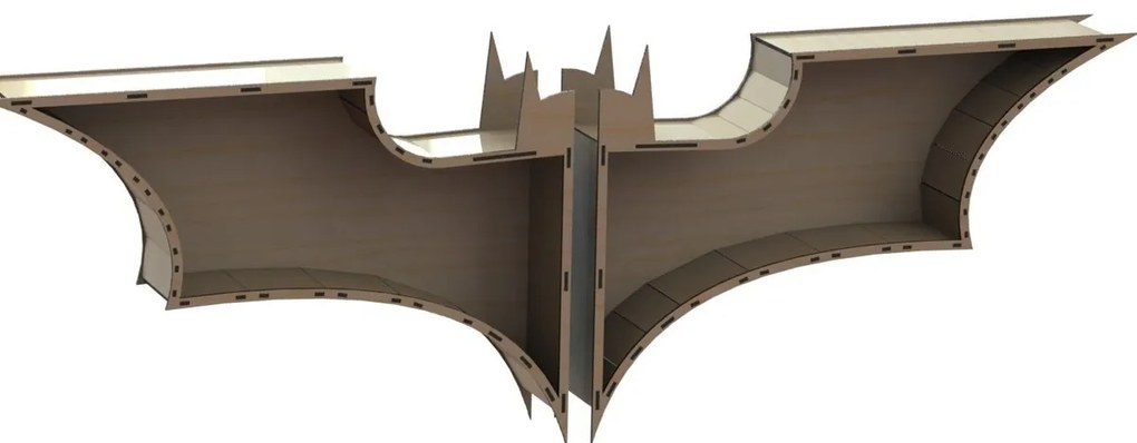 Intra απο ξύλο plywood 3mm-4mm πάχος - Ράφι Batman Δίασταση 30x30 cm Intraeaxys-eo0qwzw1