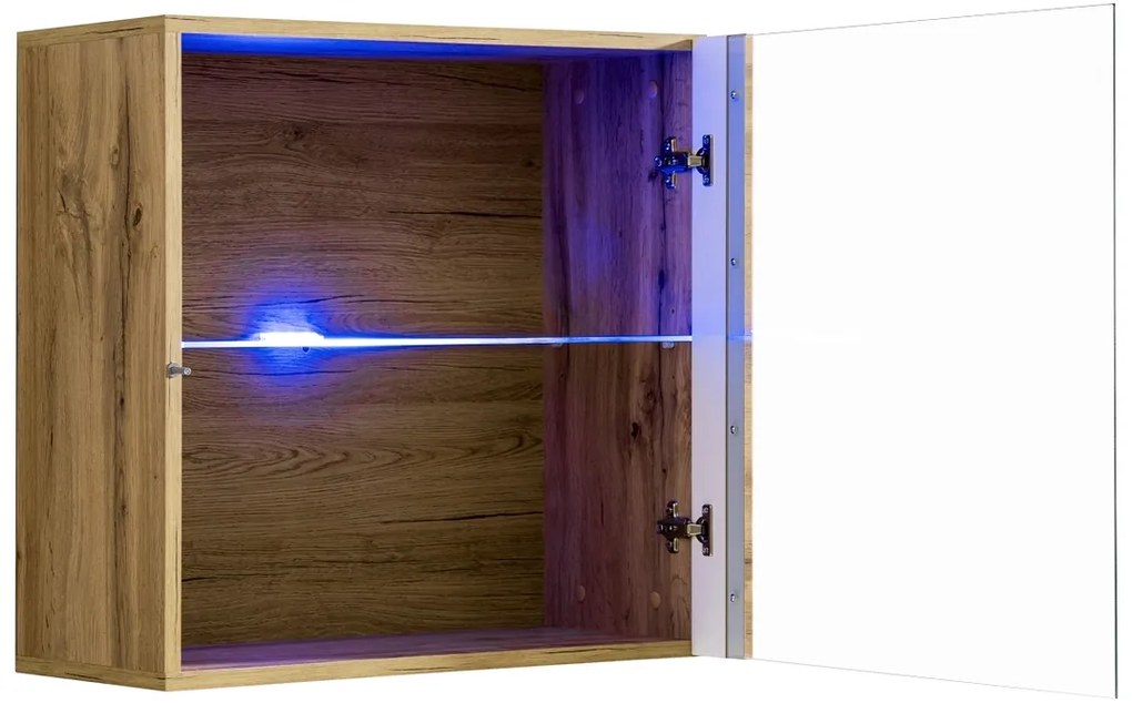 Swap Κρεμαστό Έπιπλο Τηλεόρασης Λευκό 120x30x40