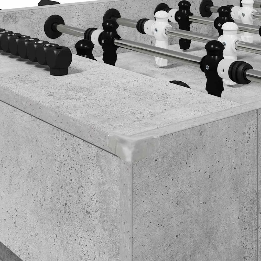 vidaXL Τραπέζι Ποδιού 2 pcs Σκυρόδεμα Γκρι 146,5 x 74 x 85 εκ.