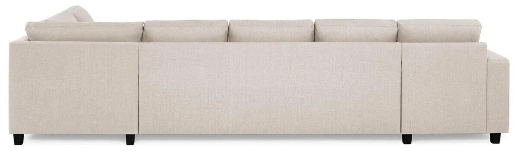 Γωνιακός Καναπές Scandinavian Choice C161, Ανοιχτό καφέ, 344x199x80cm