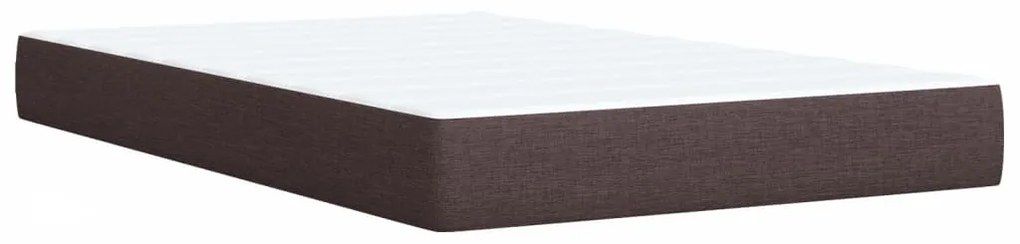 ΚΡΕΒΑΤΙ BOXSPRING ΜΕ ΣΤΡΩΜΑ ΣΚΟΥΡΟ ΚΑΦΕ 120X190 ΕΚ ΥΦΑΣΜΑΤΙΝΟ 3285830