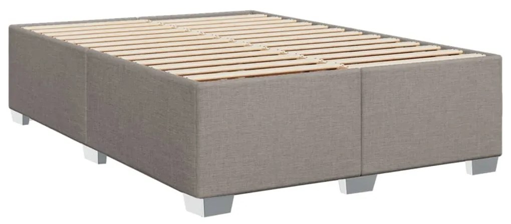 ΚΡΕΒΑΤΙ BOXSPRING ΜΕ ΣΤΡΩΜΑ TAUPE 160X200 ΕΚ. ΥΦΑΣΜΑΤΙΝΟ 3292836