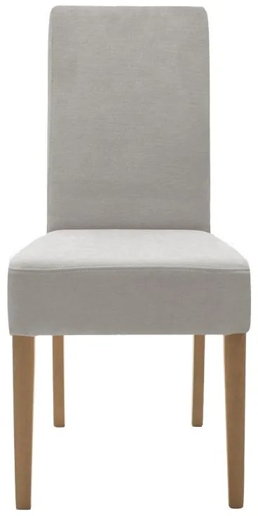 Καρέκλα Ditta ύφασμα γκρι - πόδι sonoma 44x56x96 εκ. 2αδα 44x56x96 εκ.