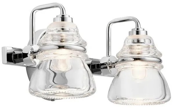 Απλίκα Φωτιστικό Μπάνιου 2xG9 Χρώμιο IP44 Talland KL-TALLAND2-PC-BATH Elstead Lighting-KL-TALLAND2-PC-BATH-Χρώμιο KL-TALLAND2-PC-BATH