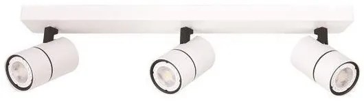 Σποτ Φωτιστικό Οροφής Λευκό-Μαύρο 145-25008 Eurolamp-145-25008-Μαύρο-Λευκό 145-25008