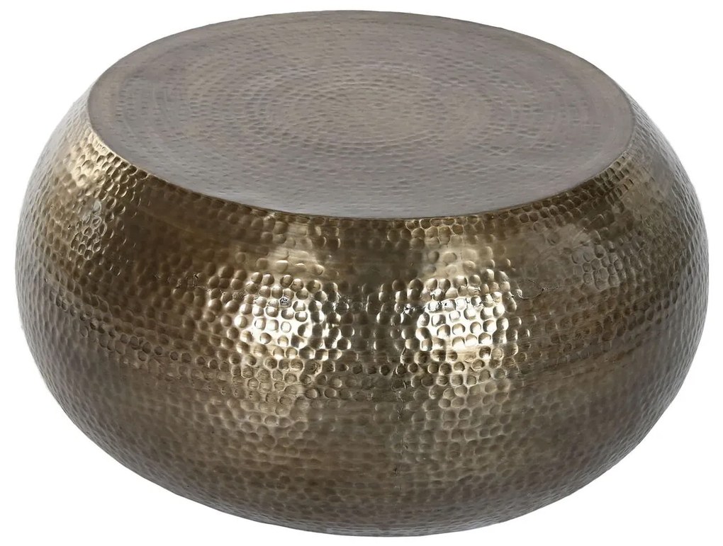 Τραπεζάκι Καφέ Home ESPRIT Χρυσό 60 x 60 x 30 cm