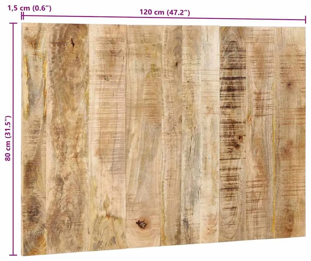 ΚΕΦΑΛΑΡΙ 120 CM ΜΑΣΙΦ ΑΚΑΤΕΡΓΑΣΤΟ ΞΥΛΟ MANGO 4017494