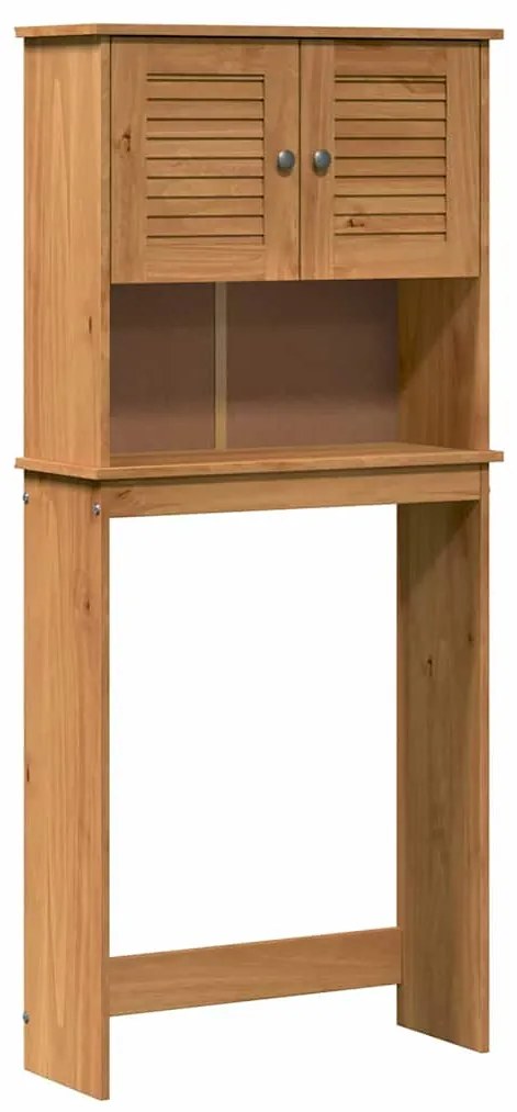 vidaXL Ντουλάπα Πλυντηρίου VIGO Καφέ και Μέλι Καφέ 72,5 x 27 x 161 εκ