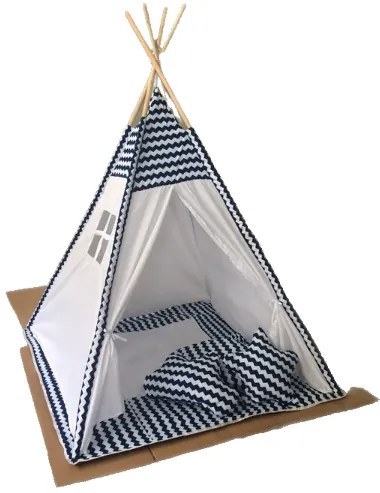 Παιδική σκηνή Baby Adventure Teepee Blue Wave