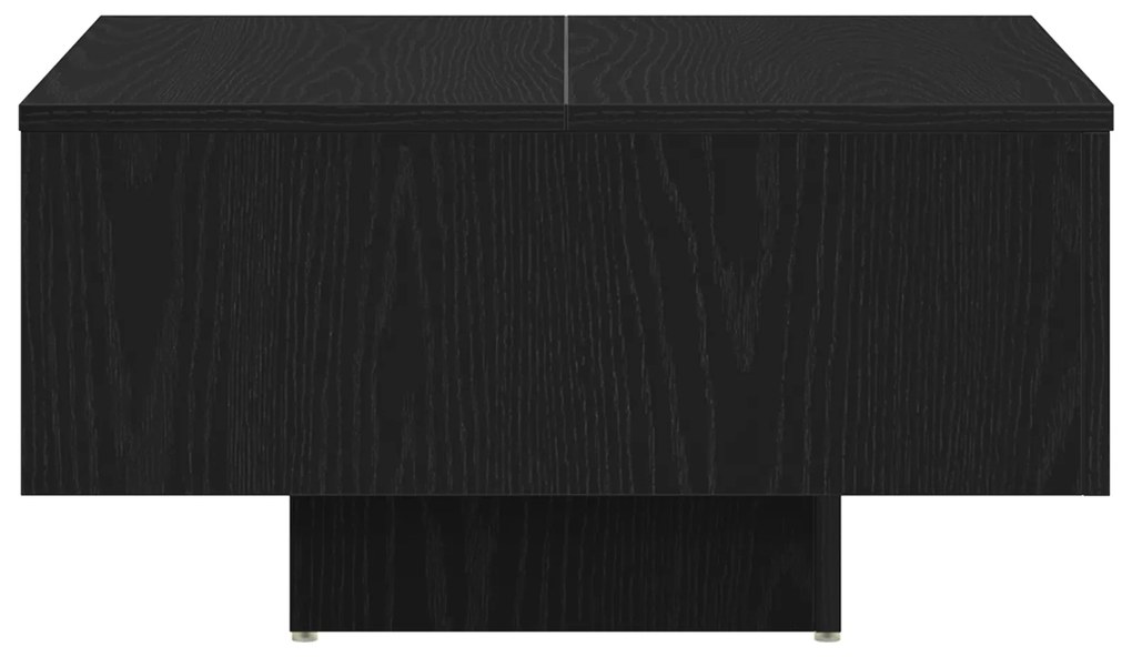 vidaXL Καφέ Τραπέζι Μαύρης Δρυός 60x60x31,5 εκ Φτιαγμένο από Ξύλο