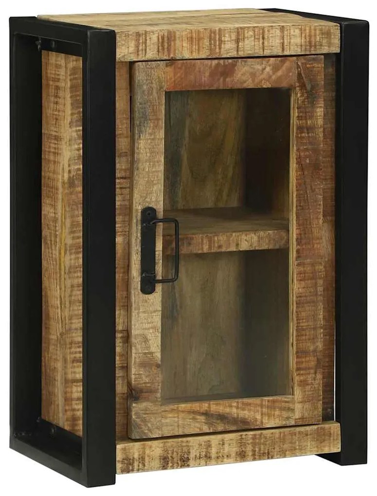 vidaXL Ντουλάπα Μπάνιου Καφέ 40 x 30 x 60 cm Μασίφ ξύλο μάνγκο