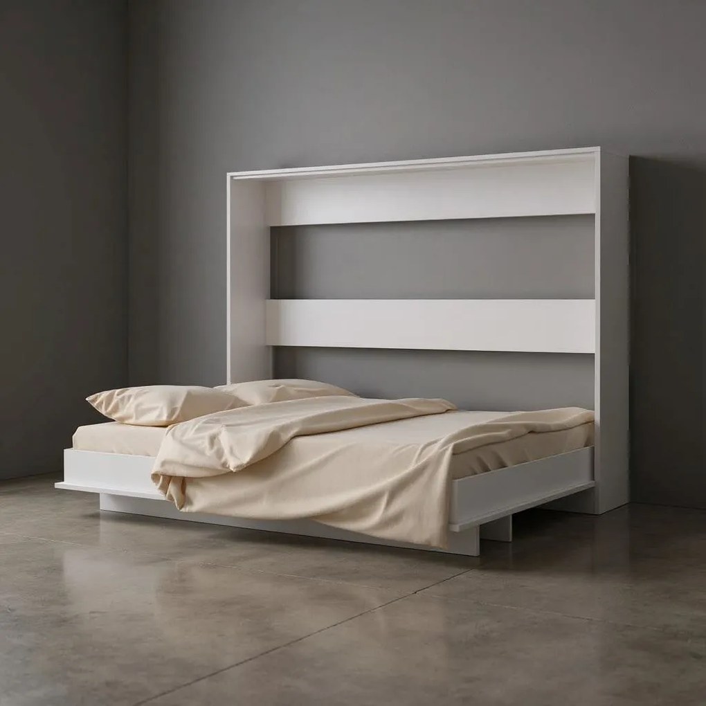 Κρεβάτι Τοίχου Basic Horizontal Double - 140x190