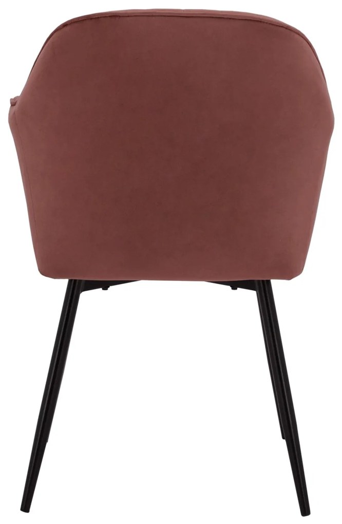 Καρέκλα SAWYER Βελούδο Σάπιο μήλο 53x60x76Υ εκ. 2αδα 53x60x75 εκ.