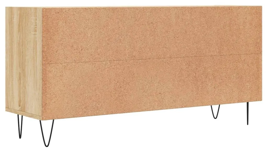 vidaXL Έπιπλο Τηλεόρασης Sonoma Δρυς 103,5 x 30 x 50 εκ. Επεξεργ. Ξύλο