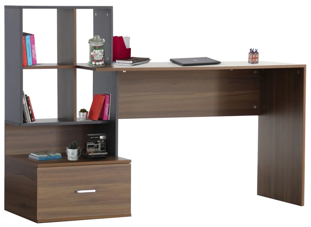 Intrahome ΓΡΑΦΕΙΟ ΜΕΛΑΜΙΝΗΣ ΜΕ ΒΙΒΛΙΟΘΗΚΗ SYNDYCASABLANCA .02 ΛΕΥΚΟ PIECASABLANCALTCASABLANCAIERMIVRY-SUR-SEINEICASABLANCALTCASABLANCAIZKUCASABLANCALCASABLANCA_LUMPURURG 149x48x105Y εκ. intraho-1644125