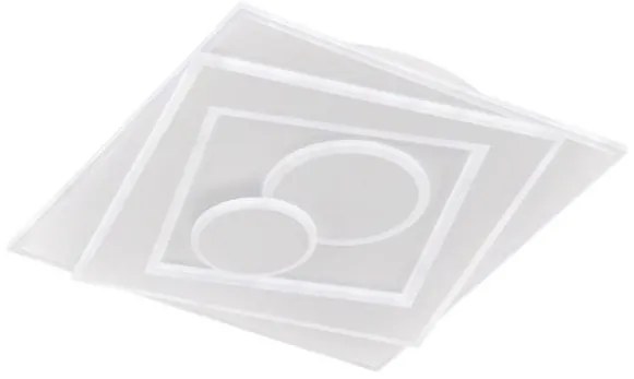 Πλαφονιέρα Φωτιστικό Οροφής Ratio Λευκό 50x50 20136 Fischer Honsel-20136-Λευκό 20136