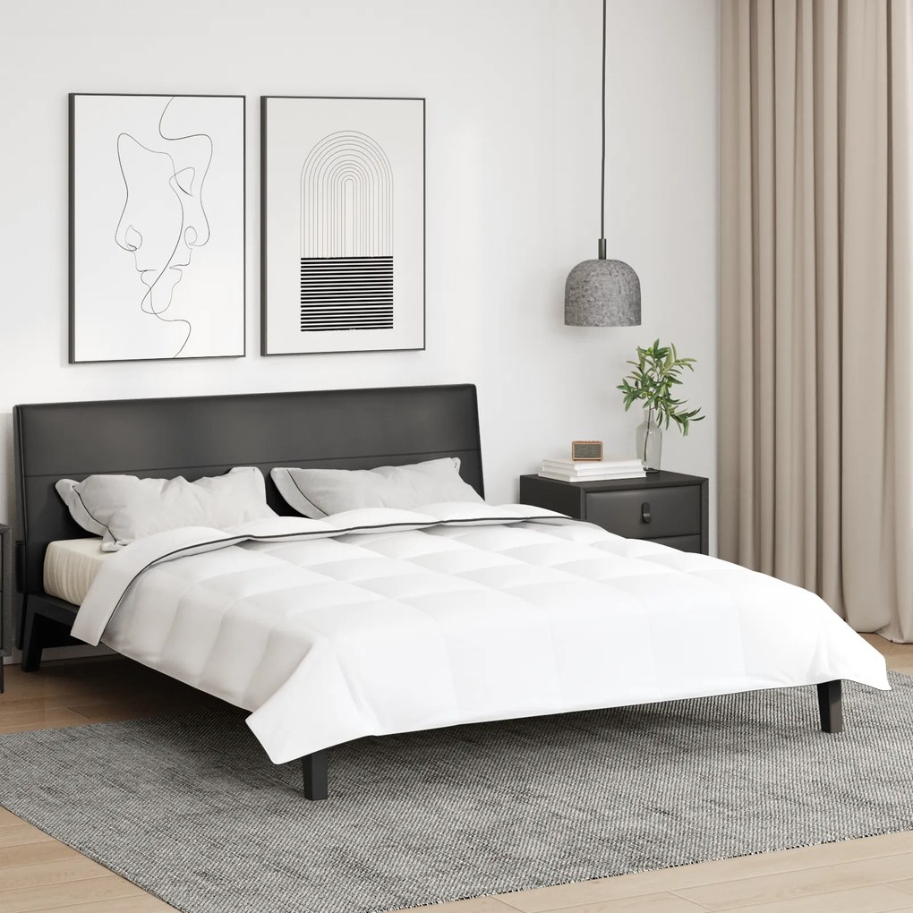 vidaXL Χειμερινό Παπλωματοθήκη Λευκό 200 x 240 cm