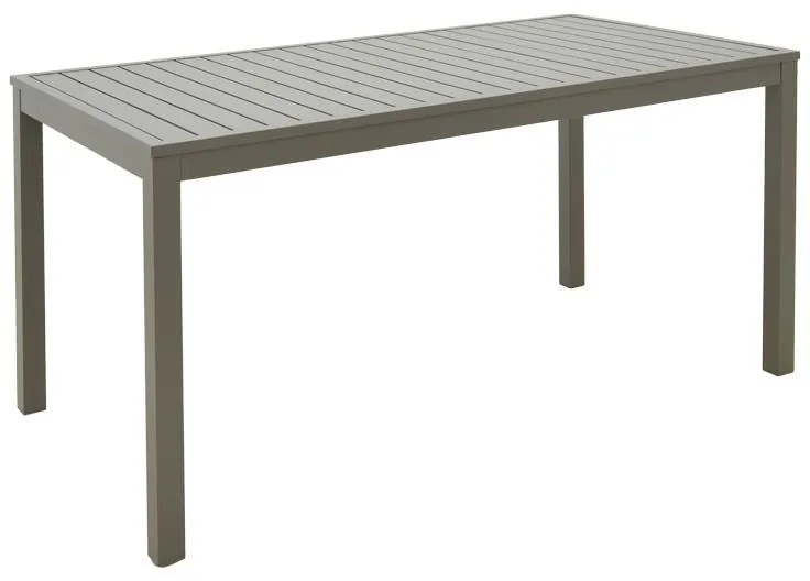 Σετ Κήπου Τραπεζαρία Kliton-Azelie 7 τεμ σε Σαμπανιζέ -Ανοικτό Γκρί με Τραπέζι 150x80x74εκ. 150x80x74 εκ.