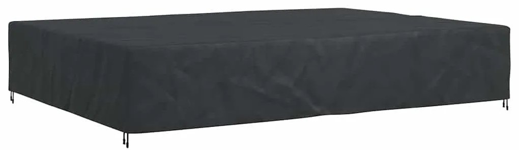 vidaXL Κάλυμμα επίπλων Μονόχρωμο Μαύρο 400 x 300 x 70 cm 420D