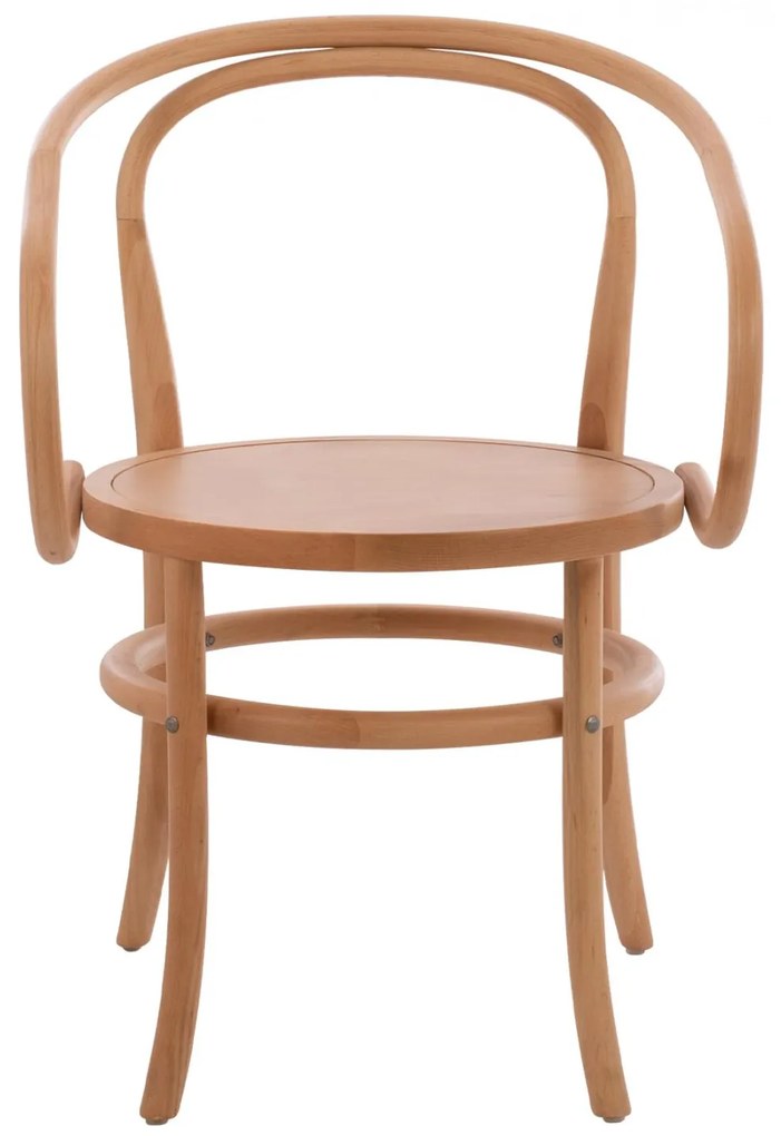 Καρέκλα-Πολυθρόνα JANELLE Ξύλινη Οξιά Φυσικό 56x52x82Υεκ. 56x52x82 εκ.