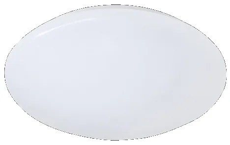 Πλαφονιέρα Στρογγυλή Λευκή IP44 Ø27cm LED Panel 12W 3000Κ 1160lm Trio Lighting Putz II R62601201