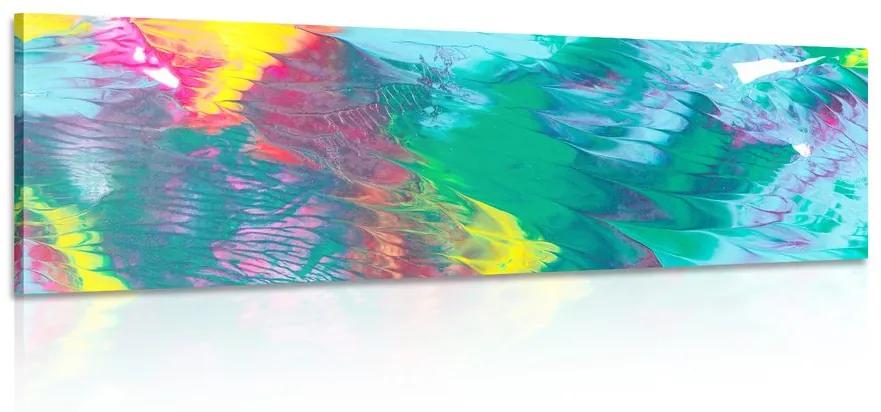 Αφαίρεση εικόνας σε παστέλ χρώματα - 150x50
