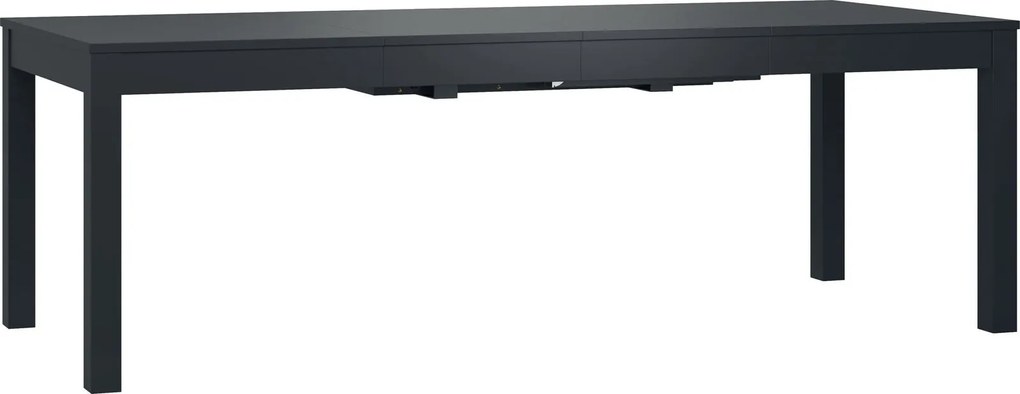 Τραπέζι Simple επεκτεινόμενο-Μαύρο