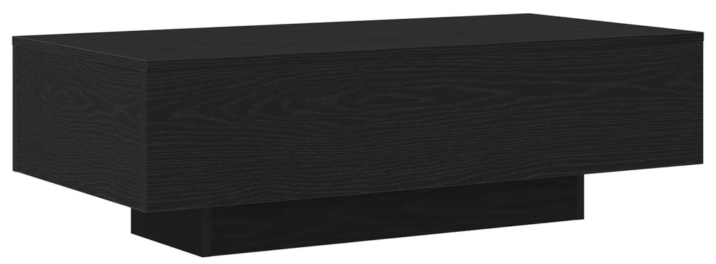 vidaXL Τραπέζι καφέ Μαύρη Δρυς 100x30x36,5 εκ Επεξεργασμένο ξύλο