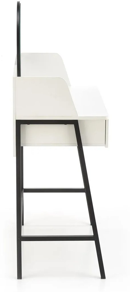 Τουαλέτα Houston 1460, Μαύρο, Άσπρο, 120x80x42cm, 24 kg, Με συρτάρια | Epipla1.gr