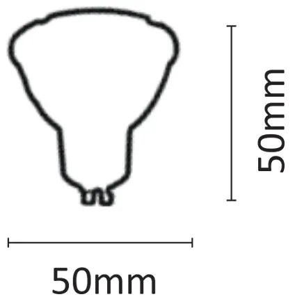 InLight GU10 LED 3,5watt 6500K Ψυχρό Λευκό (7.10.03.09.3)