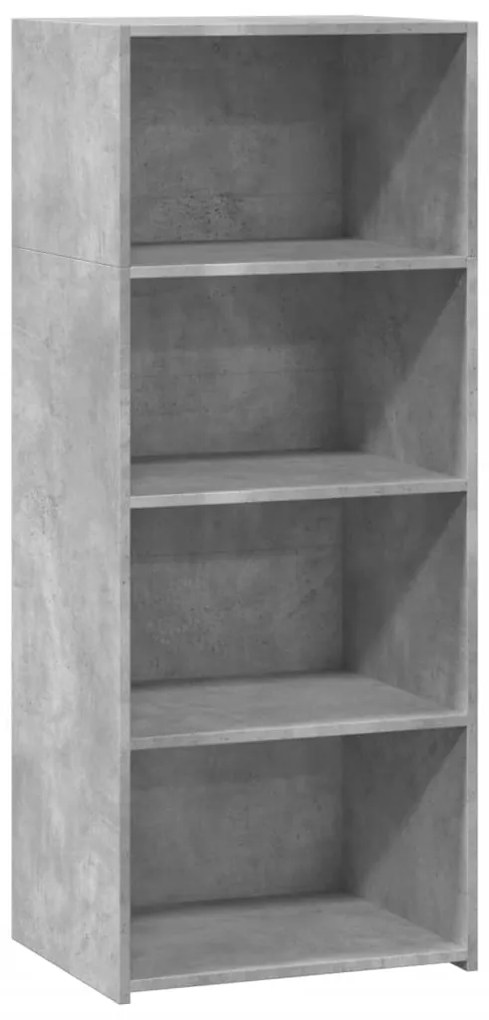 vidaXL Ντουλάπι Γκρι Σκυροδέματος 50x41x124 εκ. από Επεξεργασμένο Ξύλο