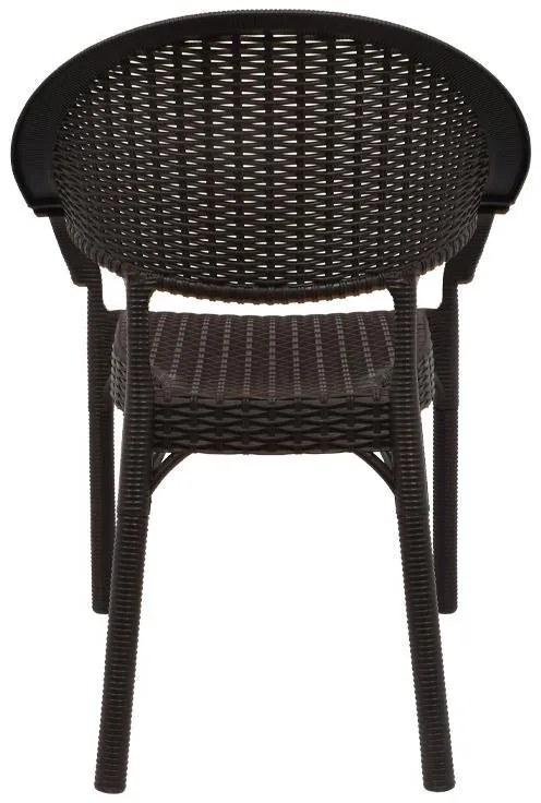 Καρέκλα Hilda Fylliana Καφέ 60x62x85 εκ. 60x62x85 εκ.