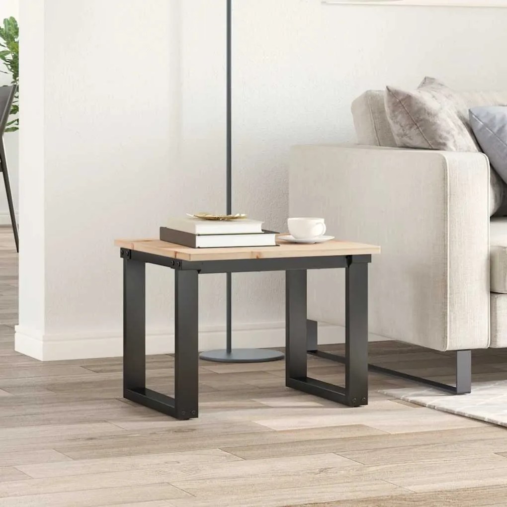 vidaXL Επιφάνεια Τραπεζιού Τετράγωνη 50x50x1,7 εκ. Μασίφ Ξύλο Πεύκου