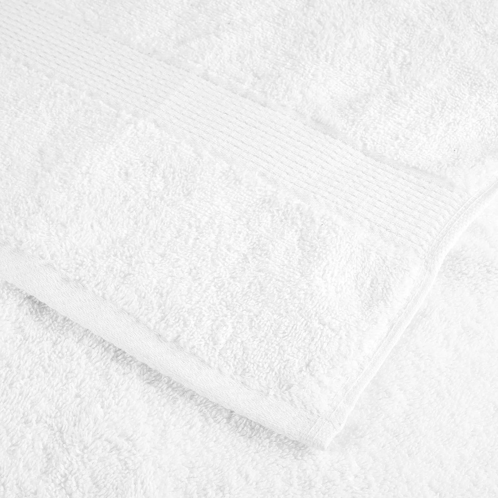 vidaXL Πετσέτες 2 pcs Λευκό 15 x 21 cm Βαμβάκι